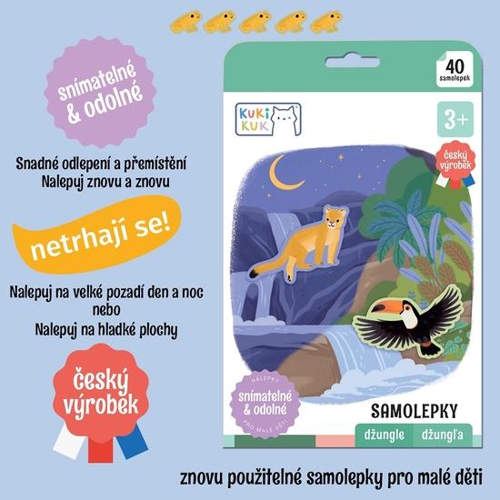 Samolepky džungle -  Autor Neuveden