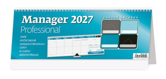 Stolní kalendář 2027 Helma Plánovací Manager Professional