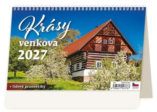 Stolní kalendář 2027 Helma Krásy venkova