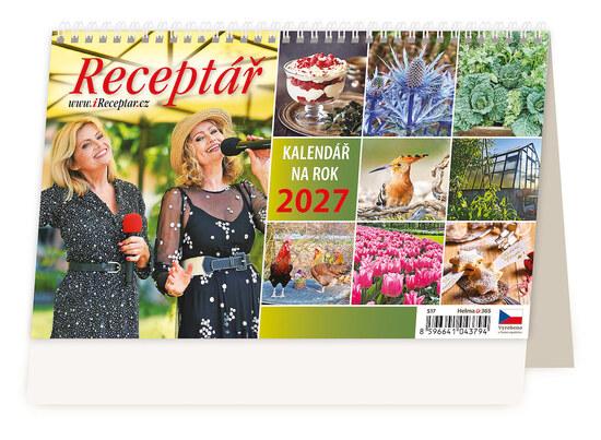Stolní kalendář 2027 Helma Receptář