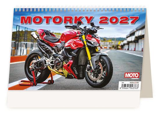 Stolní kalendář 2027 Helma Motorky