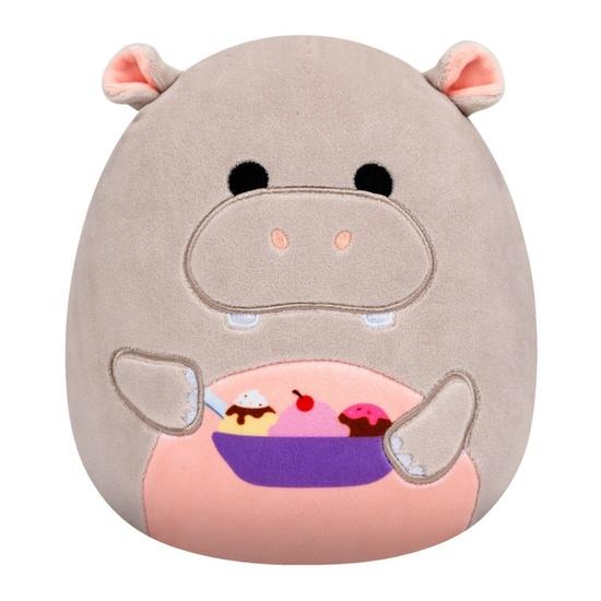 Squishmallows Šedý hroch se zmrzlinou Harrison