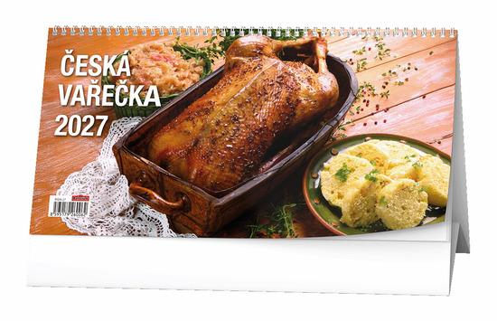 Stolní kalendář Baloušek 2027 Česká vařečka