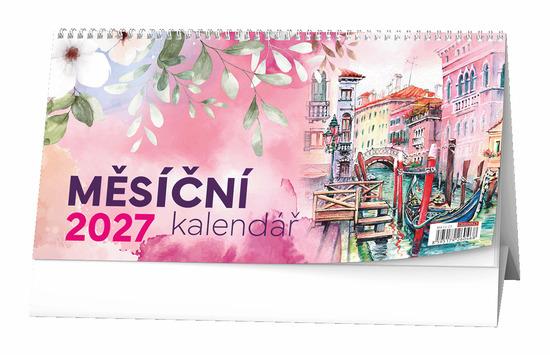 Stolní kalendář 2027 Baloušek měsíční
