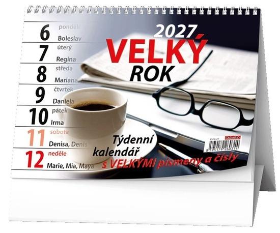 Stolní kalendář 2027 Baloušek Velký rok