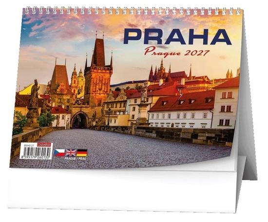 Stolní kalendář 2027 Baloušek Praha