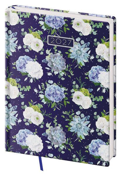 Denní diář 2027 Helma B6 Vario Lyra Floral