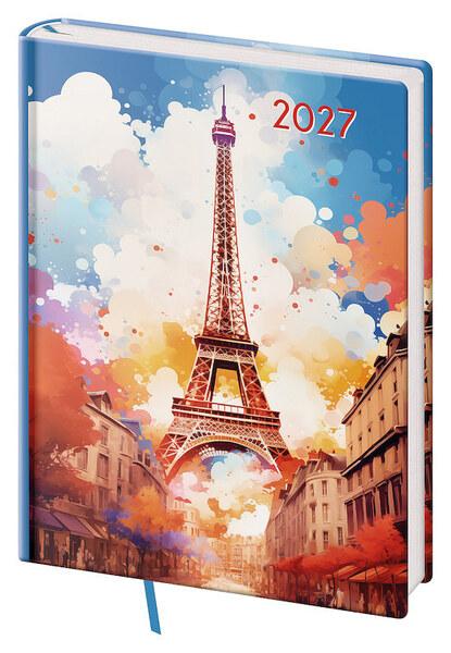 Denní diář 2027 Helma B6 Vario Lyra Paris