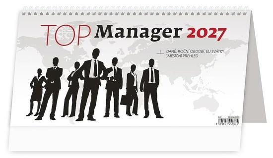 Stolní kalendář 2027 Helma Plánovací Top Manager