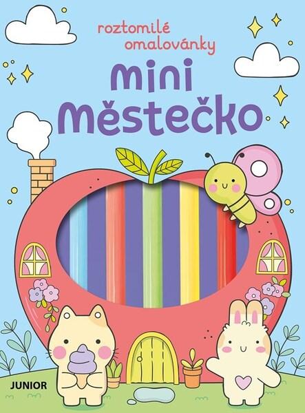 Roztomilé omalovánky Mini městečko -  Autor Neuveden