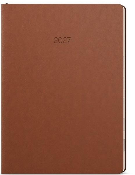 Denní diář 2027 Baloušek Maxim B5 hnědá