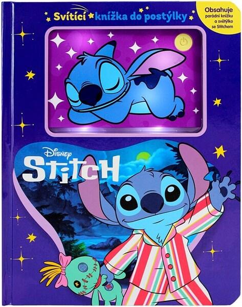 Stitch - Svítící knížka do postýlky Alicanto