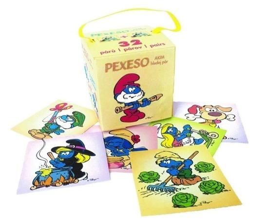 Pexeso Šmoulové v papírové krabičce