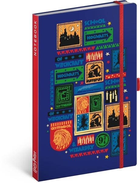 Týdenní diář 2027 B6 Print Pop světle modrý
