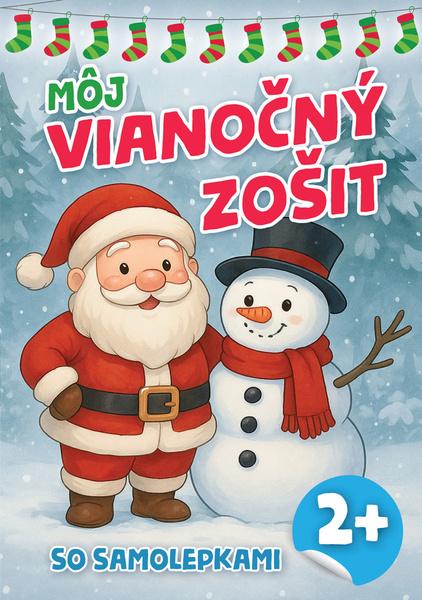 Môj vianočný zošit so samolepkami -