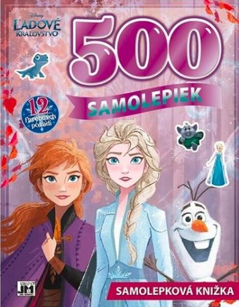 500 samoliepek Ľadové kráľovstvo -