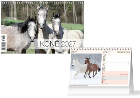 Stolní kalendář 2027 MFP Koně