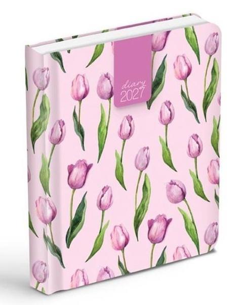 Týdenní diář 2027 MFP 115x160mm Lamino Tulipány