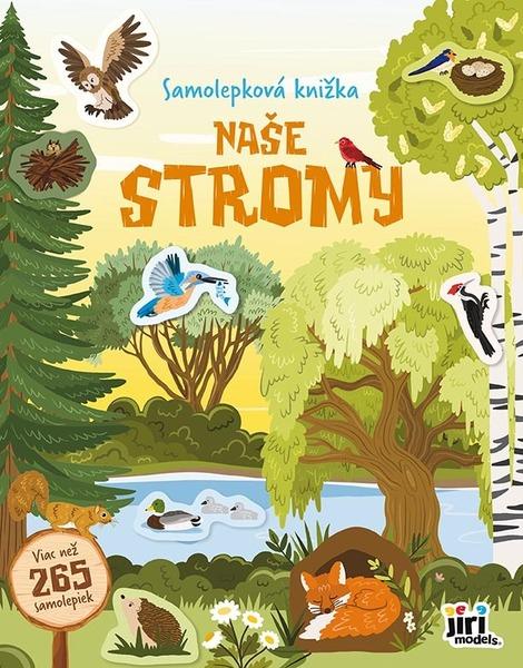 Samolepková knižka Naše stromy
